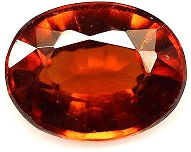 Vaibhav Gems 2.25-18.25 Ratti Ceylone Gomed Gemstone Certified Natural Hessonite Garnet Stone