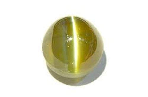 Sidharth Gems 6.25 Ratti 5.75 Carat Natural Cat Eyes Stone Lehsunia Ketu Loose Gemstone Certified